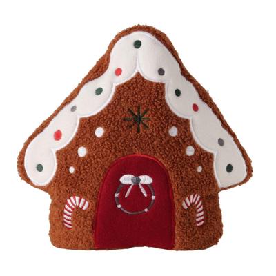 Boltze Home kussen peperkoekhuis 28cm Boltze Home kussen peperkoekhuis 28cm
