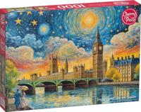 Impressionist Sky over London Puzzel 1000 Stukjes - thumbnail