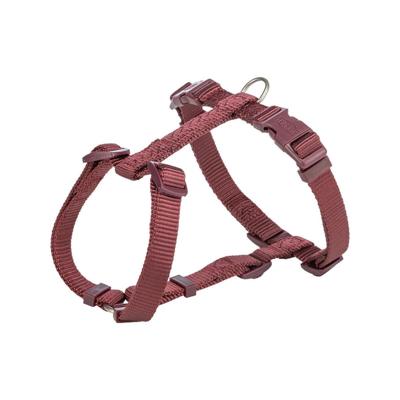 Trixie hondentuig premium h-tuig sangria rood