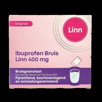Ibuprofen bruisgranulaat 400mg 10 Sachets