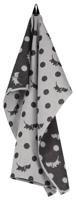 HEMA Takkie theedoek 65x65cm katoen stippen (zwart) - thumbnail