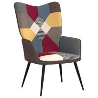 Relaxstoel patchwork stof - thumbnail