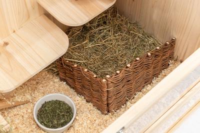 Trixie hoekelement voor muizen en hamsters wilg