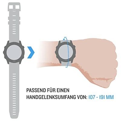 Garmin Quick Release Accessoire Band 20 mm - Wit/Rose Goud, Twee Maten Inbegrepen, 010-12691-05