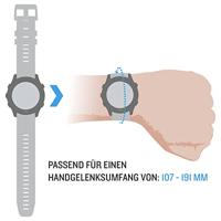 Garmin Quick Release Accessoire Band 20 mm - Wit/Rose Goud, Twee Maten Inbegrepen, 010-12691-05 - thumbnail