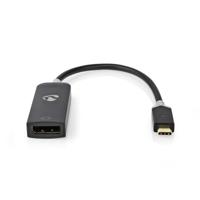 Nedis USB-C Adapter | USB-C Male naar DisplayPort Female | 0.2 m | 1 stuks - CCBW64352AT02 CCBW64352AT02 - thumbnail