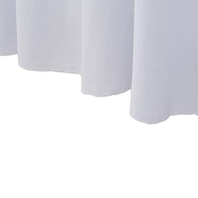 VidaXL 2 st tafelhoezen stretch met rok 183x76x74 cm wit VidaXL 2 st tafelhoezen stretch met rok 183x76x74 cm wit