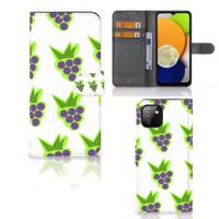 Samsung Galaxy A03 | Book Cover | Druiven - thumbnail