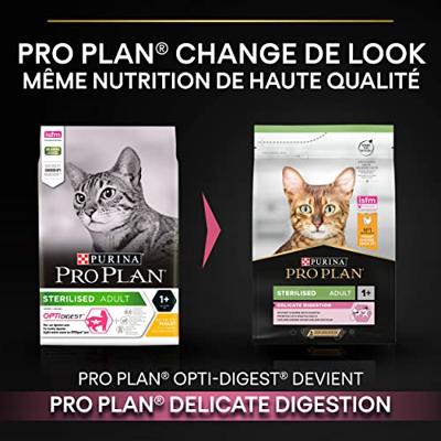 Pro Plan Sterilised Adult Delicate Digestion met kip kattenvoer 2 x 3 kg - thumbnail