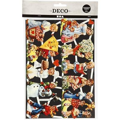 Creativ Company Vintage plaatjes, nostalgische kinderen, vel 16,5x23,5 cm, 2 vel/ 1 doos Creativ Company Vintage plaatjes, nostalgische kinderen, vel 16,5x23,5 cm, 2 vel/ 1 doos