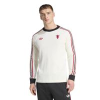 adidas Manchester United Originals T-Shirt Lange Mouwen Wit Rood Zwart - thumbnail