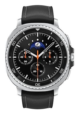 Samsung Galaxy Watch 8 Classic 3,3 cm (1.3") AMOLED 46 mm Digitaal 438 x 438 Pixels Touchscreen 4G Zilver Wifi GPS