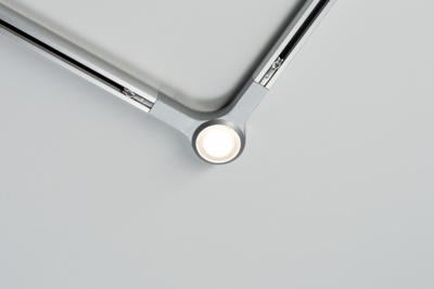 Paulmann 95485 230V-railsysteemcomponenten L-verbinder Chroom (mat)