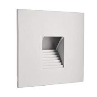 Deko Light Abdeckung eckig weiß Stufe für Alwaid 930485 Afdekking Wit (RAL 9016) - thumbnail