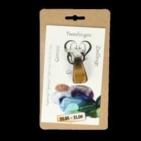 Steengoed Sterrenbeeldsteen hanger tweelingen 1 Stuks - thumbnail