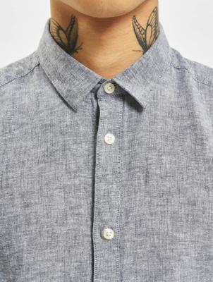 ONLY & SONS gemêleerd regular fit overhemd Caiden blauw ONLY & SONS gemêleerd regular fit overhemd Caiden blauw