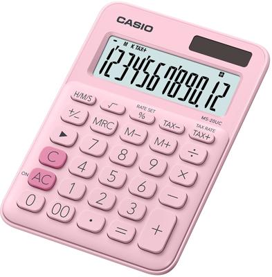 Rekenmachine Casio MS-20UC roze