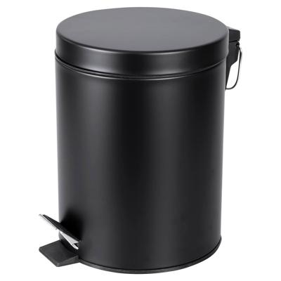 Differnz pedaalemmer 5 liter mat zwart