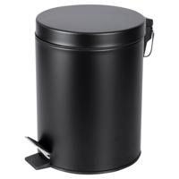 Differnz pedaalemmer 5 liter mat zwart - thumbnail