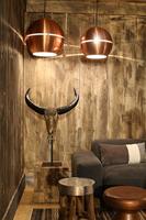 Zuiver Retro ’70 plafondverlichting Koper E27 - thumbnail