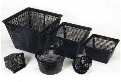Vijvertechniek plantmand kunststof 19 x 19 cm