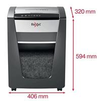 Rexel Momentum X420 Papierversnipperaar 20 vellen Micro cut 4 x 40 mm P-4 30 l Ook geschikt voor Nietjes, Paperclips - thumbnail