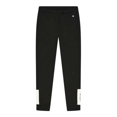 Lange sportbroek Champion Rib Cuff Zwart Mannen - Maat: L