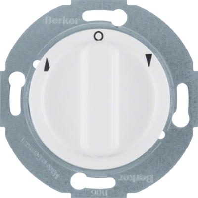 Berker serie 1930 draaischakelaar jaloezie polarwit