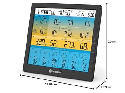 BRESSER 6-daags 4CAST PRO SF WiFi-weerstation met 7-in-1 solar