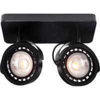 Zuiver Plafondlamp 'Dice' 2-lamps, kleur Zwart - thumbnail