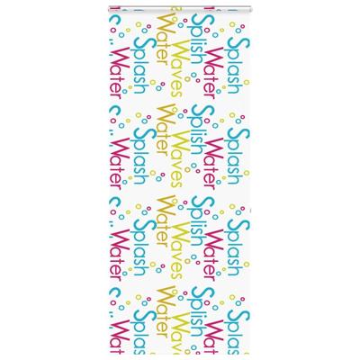 Doucherolgordijn met cassette 100x240 cm stofbreedte 96 cm Doucherolgordijn met cassette 100x240 cm stofbreedte 96 cm