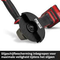 Einhell TE-AG 18/125-2 Li (1x4,0 Ah) 4431190 Haakse accuslijper 125 mm Incl. accu, Incl. lader 18 V 4 Ah - thumbnail