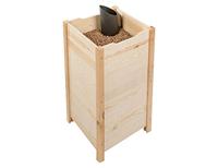 PELLET BOX HOUT 45L - thumbnail
