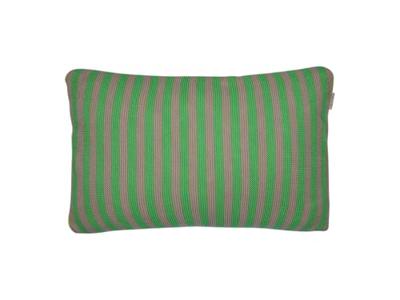 Pip Studio Pip Studio Bonsoir Stripe Cushion Green 40x60 cm