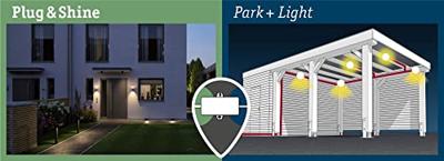 Paulmann 94550 Park + Light carportverlichtingssysteem Zwart