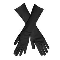 Handschoenen elleboog Nice zwart - thumbnail