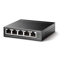 TP-Link TL-SG1005LP netwerk-switch Unmanaged Gigabit Ethernet (10/100/1000) Power over Ethernet (PoE) Zwart - thumbnail