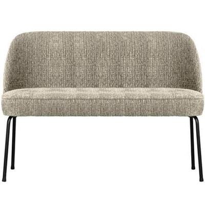Woood Vogue eetkamerbank structure velvet wheatfield