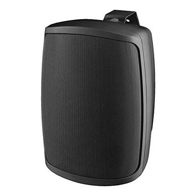 Monacor WALL-04T/SW PA-wandluidspreker 2 W Zwart 1 paar