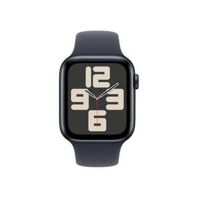 Apple Watch SE GPS - 44 mm - Midnight aluminium kast - Midnight sportband - M/L Apple Watch SE GPS - 44 mm - Midnight aluminium kast - Midnight sportband - M/L