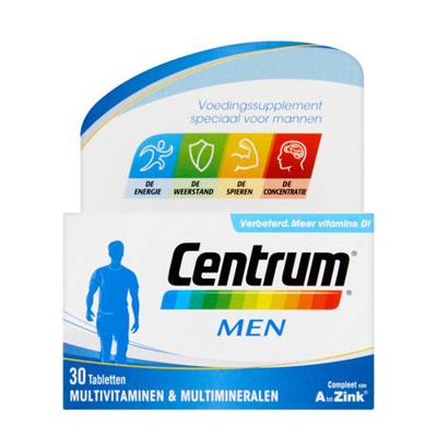 Centrum Men Multivitaminen Tabletten 30st