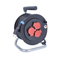 Schwabe kabelhaspel rubber met thermische beveiliging 50 meter 10135 - thumbnail