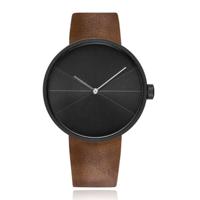LGT JWLS Business Horloge - Bruin Leren Band, Zwart Uurwerk - thumbnail