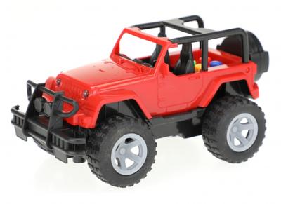 Toi Toys off road Buggy frictie 15 cm rood
