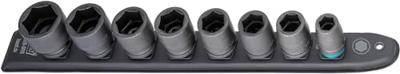 HAZET SmartRail · Flexibele kunststof opsteekstrip 900S-SR/8 · 1/2 inch (12,5 mm) vierkant hol · Buiten-zeskant-tractieprofiel · 8-delig · 13 · 17 ·