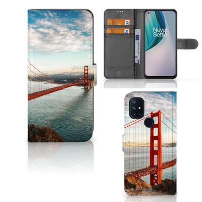 OnePlus Nord N10 | Flip Cover | Golden Gate Bridge