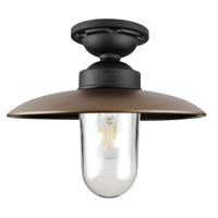 Solingen Plafondlamp Matzwart Brons - thumbnail