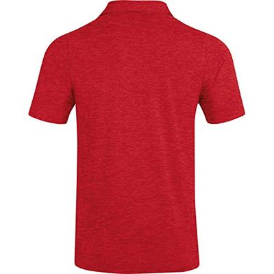 JAKO 6329 Polo Premium Basics - Rood Gemeleerd - L