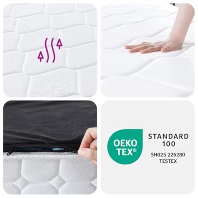 Pocketveringmatras middelhard-hard 80x200 cm