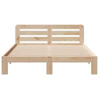 Bedframe zonder matras massief grenenhout 120x200 cm - thumbnail